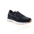 Фото #4 товара Puma Rider FV Worn Out 39016702 Mens Black Suede Lifestyle Sneakers Shoes
