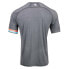 Diadora Be One Running Crew Neck Short Sleeve Athletic T-Shirt Mens Grey Casual