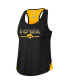 ფოტო #3 პროდუქტის Women's Black Iowa Hawkeyes Sachs 2-Hit Scoop Neck Racerback Tank Top