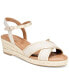 Фото #7 товара Women's Leahh Strappy Espadrille Wedge Sandals, Created for Macy's