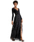 ფოტო #1 პროდუქტის Mesh-Cutout Flower Gown