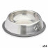 Фото #1 товара Кормушка для собак Серебристый Серый Резина Металл 15 x 4 x 15 cm (24 штук)