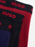 Hugo Bodywear 3 pack trunks in multi