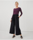 ფოტო #2 პროდუქტის Luxe Jersey Volume Pant Made With Organic Cotton