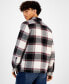 Фото #2 товара Men's Travis Plaid Shirt Jacket, Created for Macy's