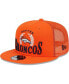 Фото #4 товара Men's Orange Denver Broncos Collegiate Trucker 9FIFTY Snapback Hat