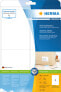 Фото #12 товара HERMA Address labels Premium A4 99.1x139 mm white paper matt 100 pcs. - White - Paper - Laser/Inkjet - Matte - Permanent - Rounded rectangle
