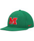 Men's Green Ole Miss Rebels Aero True Baseball Performance Fitted Hat