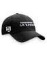 ფოტო #1 პროდუქტის Men's Black Los Angeles Kings Authentic Pro Rink Adjustable Hat