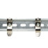 LogiLink MP0049 - Hutschienenhalter Metall 2 Stück
