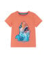 ფოტო #1 პროდუქტის Little Boys Toddler/Child White Palm Printed Tee