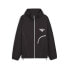 Фото #1 товара Puma Melo X Toxic Dime Full Zip Jacket 2.0 Mens Black Casual Athletic Outerwear