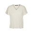 ფოტო #3 პროდუქტის VERO MODA June short sleeve v neck T-shirt