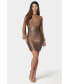 Фото #1 товара Women's Bandage Sparkle Skirt Dress