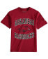 Big Boys Cardinal Arkansas Razorbacks Circling Team Jersey T-shirt