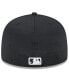 Фото #3 товара Men's Black Toronto Blue Jays 2024 Clubhouse 59FIFTY Fitted Hat