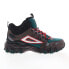 Фото #3 товара Fila Oakmont Trail Mid 1JM01680-361 Mens Green Leather Athletic Hiking Shoes 12