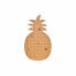 Coat rack DKD Home Decor Orange Wood Plastic Pineapple Tropical 21,5 x 1 x 37,5 cm