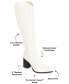 ფოტო #14 პროდუქტის Women's Laila Knee High Boots