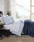 Фото #12 товара Ticking Stripe Cotton Percale 2 Piece Duvet Cover Set, Twin