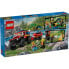 Фото #9 товара Playset Lego 60412 4x4 Fire Engine with Rescue Boat