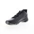 Фото #7 товара Reebok More Buckets Mens Black Leather Lace Up Athletic Basketball Shoes
