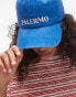 Фото #3 товара Topshop Palermo cap in washed blue