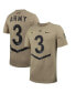 Фото #1 товара Men's Tan Army Black Knights 2023 Rivalry Collection Jersey T-shirt