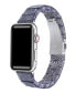 Фото #1 товара Women's Crystal Resin Band for Apple Watch Size- 38mm, 40mm, 41mm