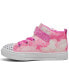 Фото #1 товара Кроссовки детские Skechers Twinkle Toes: Twinkle Sparks - Ombre Dazzle с подсветкой от Finish Line