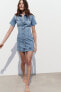 Фото #3 товара Джинсовое мини-платье z1975 ZARA