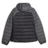 Puma Seasons Down Full Zip Jacket Womens Black Casual Athletic Outerwear 5241180