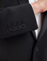 Фото #5 товара ASOS DESIGN slim premium wool mix tuxedo suit jacket in black