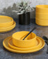 Фото #2 товара Canyon Crest Stackable Matte Melamine 12 Piece Set, Service for 4
