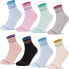Фото #2 товара L&K-II 92220 Women's Short Sports Socks 10/12 Pairs Sneaker Socks Plain Colour Ankle Socks Summer Socks for Women
