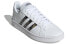 Фото #4 товара adidas neo GRAND COURT Base 舒适 耐磨 低帮 板鞋 男款 白 / Кроссовки Adidas neo GRAND COURT GY3698