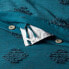 Фото #5 товара Full/Queen Tufted Diamond Crinkle Duvet Cover & Sham Set Dark Teal Blue -