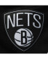 Big Boys and Girls Black Brooklyn Nets 2020/21 Swingman Performance Shorts - Icon Edition