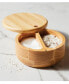 Фото #3 товара Pantryware Round Wooden Salt & Spice Box