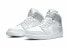 Фото #4 товара Кроссовки Nike Air Jordan 1 Mid Grey Camo (Серый)