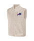 ფოტო #2 პროდუქტის Men's NFL x Darius Rucker Collection by Oatmeal Buffalo Bills Full-Zip Sweater Vest