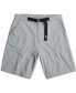 Фото #4 товара Men's Relaxed-Fit Belted Travail Shorts