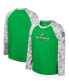 Big Boys Green, Camo Oregon Ducks OHT Military-Inspired Appreciation Dark Star Raglan Long Sleeve T-shirt