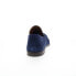 Фото #7 товара Bruno Magli Encino BM1ENCN1 Mens Blue Suede Loafers & Slip Ons Casual Shoes