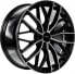 Фото #1 товара Колесный диск литой MM Wheels MM01 schwarz poliert 8x18 ET30 - LK5/120 ML72.6