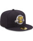 Фото #3 товара Men's Navy Charleston RiverDogs Authentic Collection 59FIFTY Fitted Hat