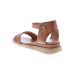 Фото #6 товара Miz Mooz Cloy Womens Brown Leather Hook & Loop Wedges Sandals Shoes