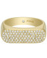 ფოტო #2 პროდუქტის Heritage D-Link Glitz Gold-Tone Stainless Steel Signet Ring