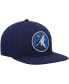 ფოტო #4 პროდუქტის Men's Navy Minnesota Timberwolves Ground 2.0 Snapback Hat
