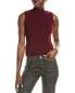 Фото #1 товара Sofiacashmere Mock Neck Cashmere Tank Women's